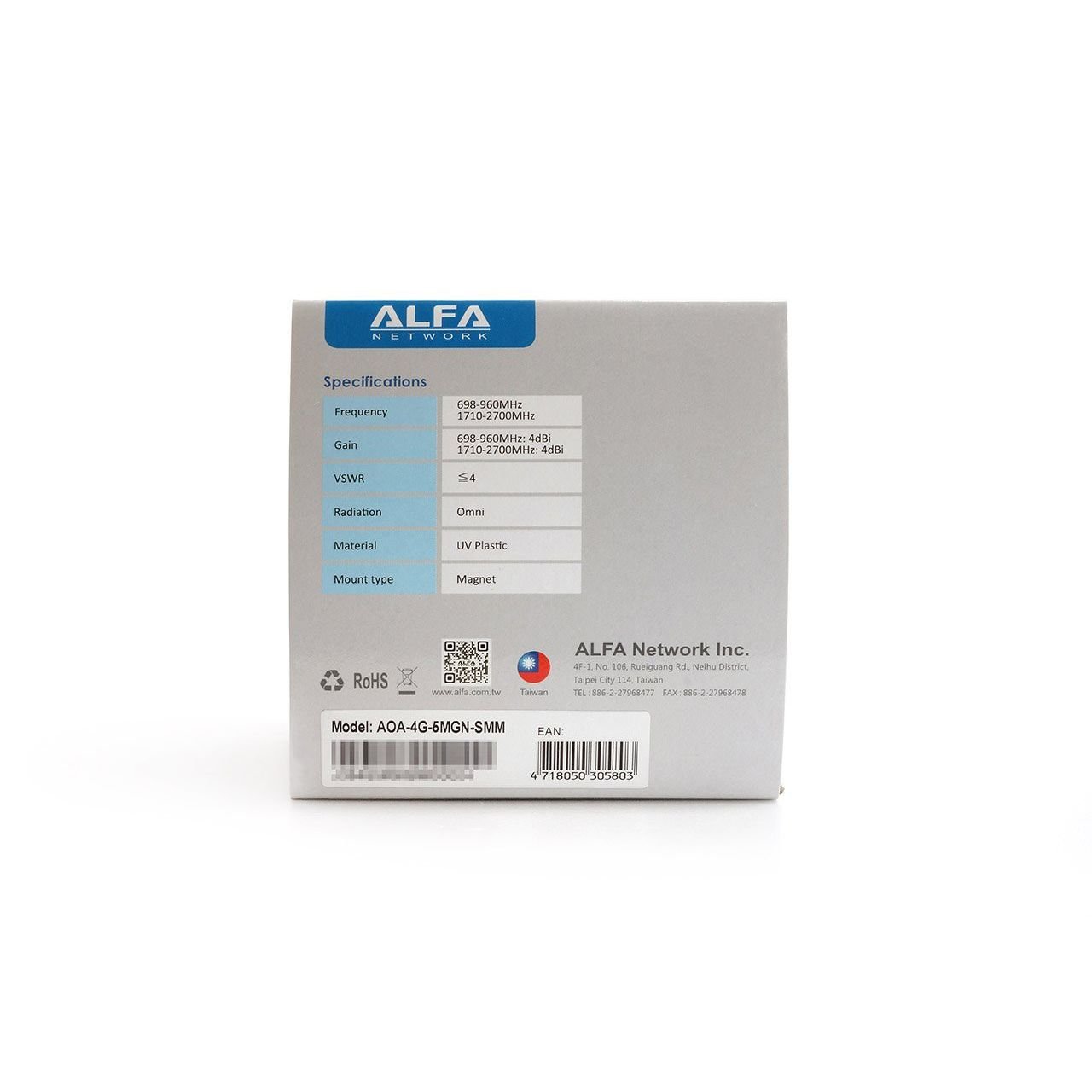 4G LTE Outdoor Omni Antenna Magnet Base 5dBi SMA Male