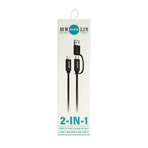 Alfa USB Cable 2-in-1
