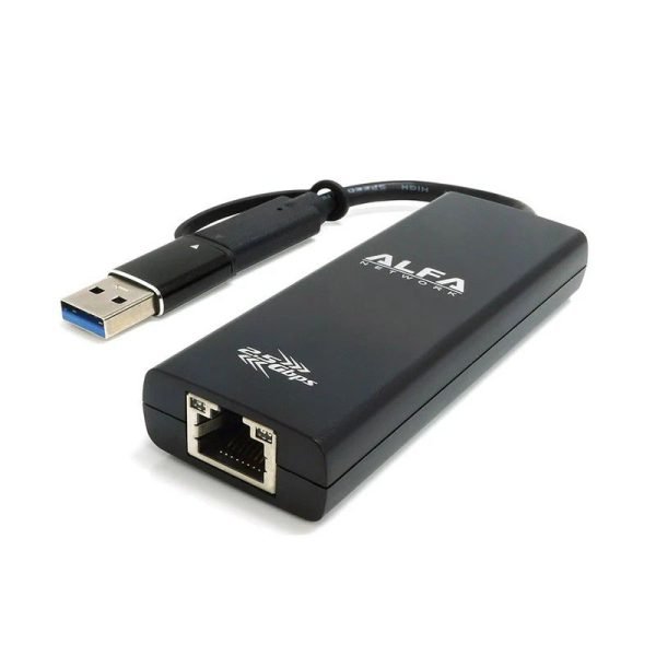 Alfa USB Ethernet Adapter AUE2500CA