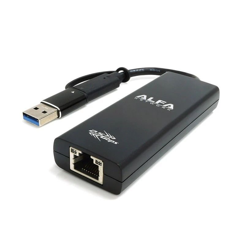Alfa USB Ethernet Adapter AUE2500CA