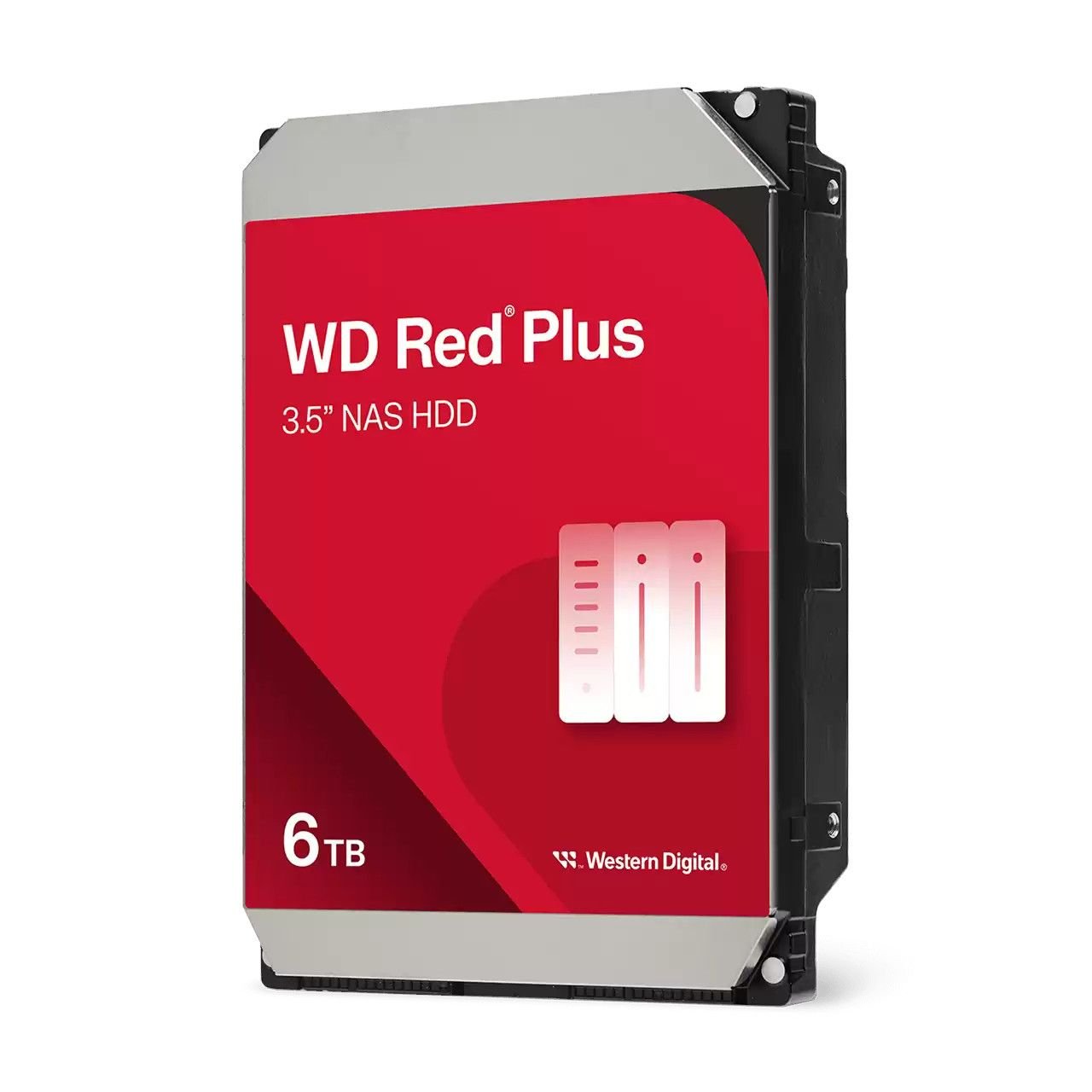 Western Digital Red Plus Internal NAS HDD 3.5″ 6TB